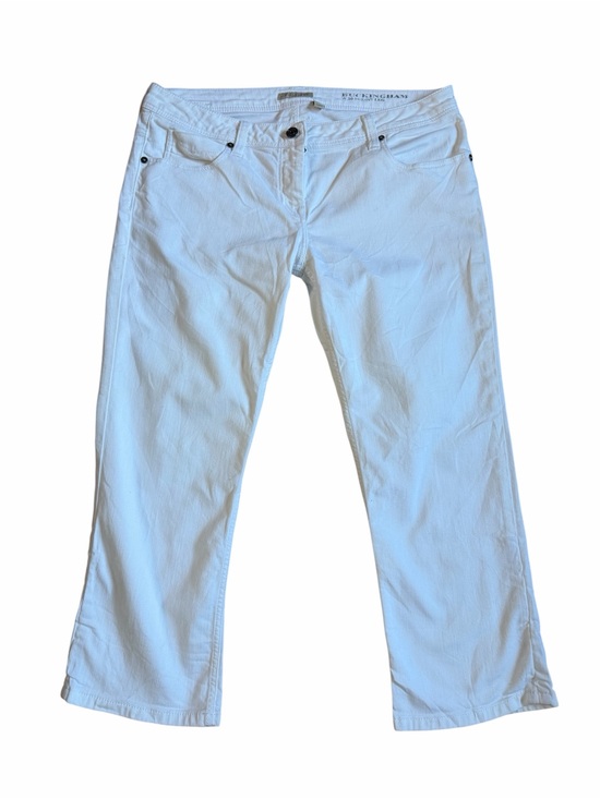 Burberry Denim - Burberry Brit Buckingham White Skinny Leg Jeans 30